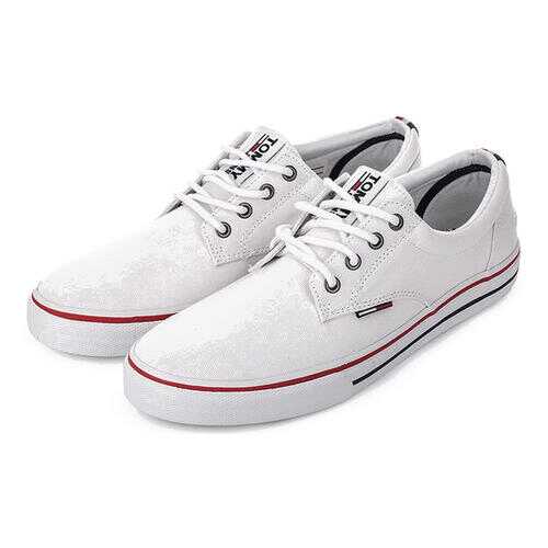 Мужские кеды Tommy Jeans EM0EM00001 100 white 40 US в Vans