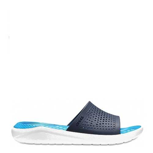 Шлепанцы мужские Crocs Literide slide-1 синие 43.5 RU в Vans